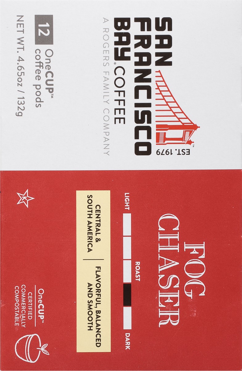 slide 2 of 10, SF Bay Coffee Premium Gourmet Single Serve Fog Chaser Coffee, 12 ct