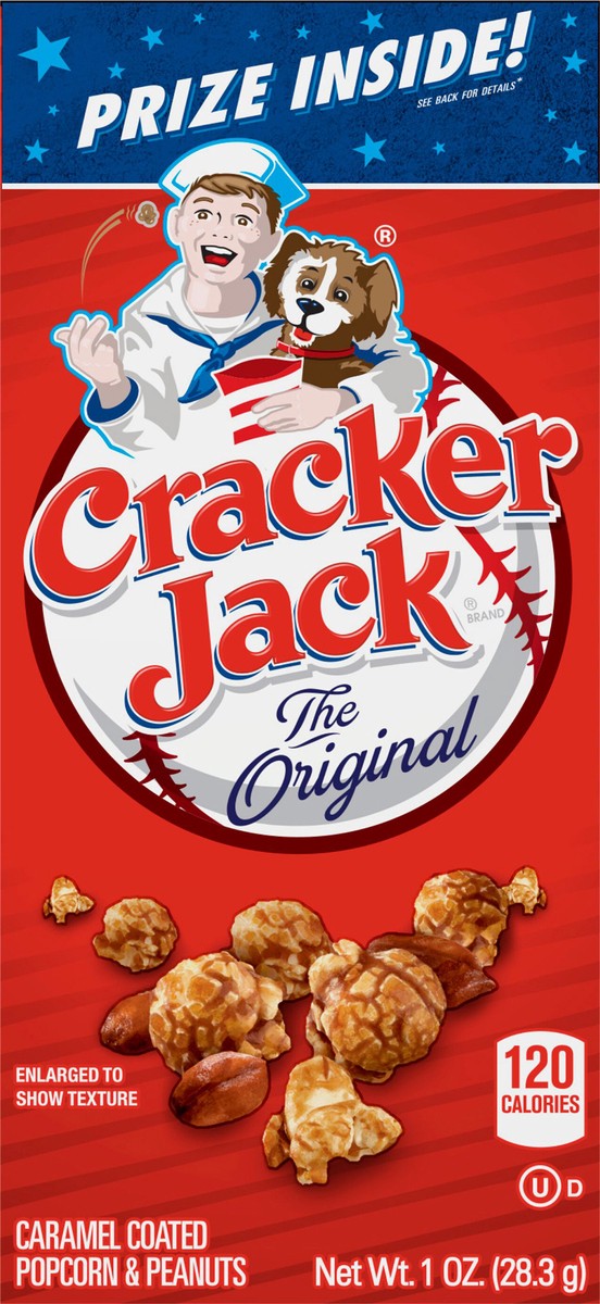 slide 3 of 14, Cracker Jack Caramel Coated Popcorn And Peanuts The Original 1 Oz, 3 ct; 3 oz