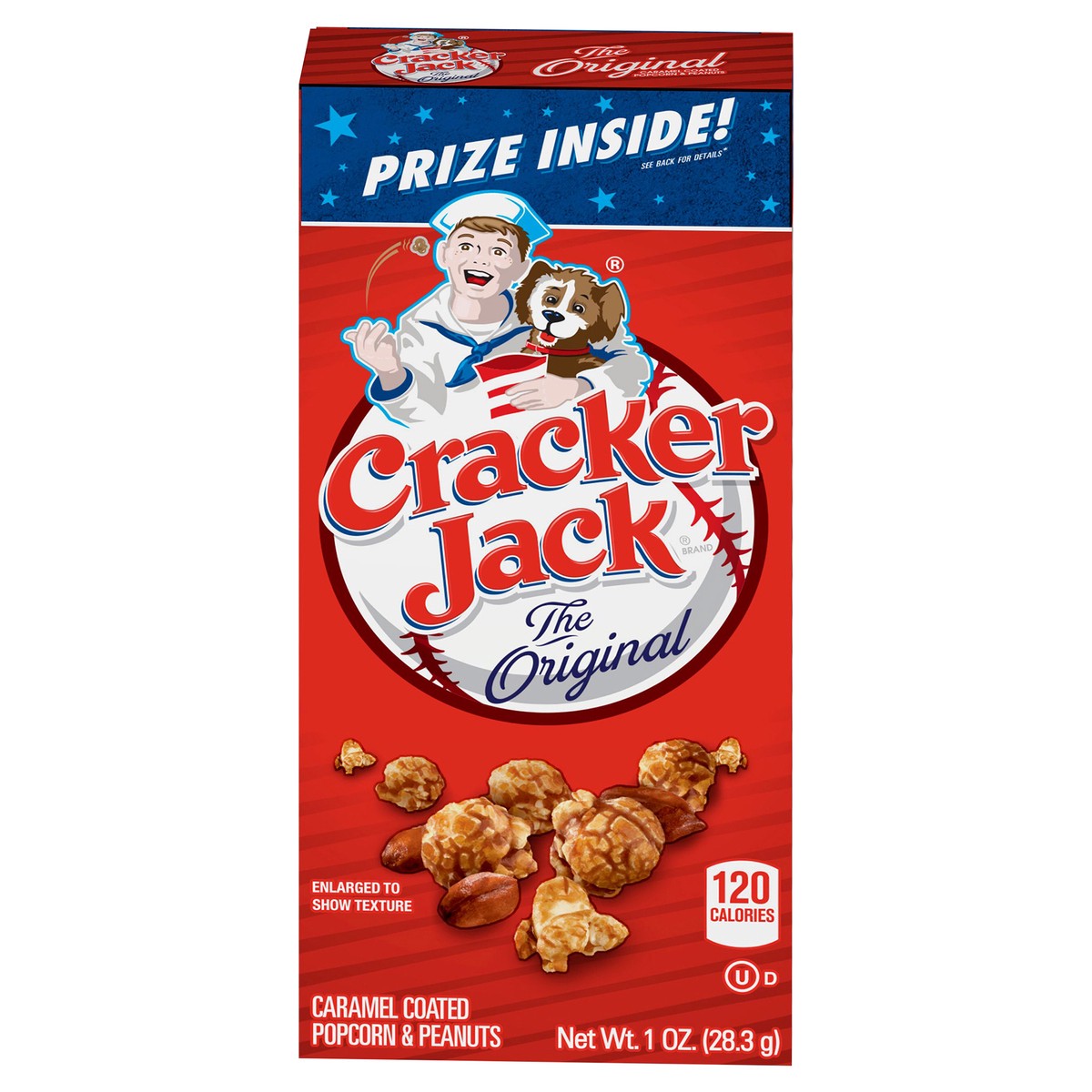 slide 11 of 14, Cracker Jack Caramel Coated Popcorn And Peanuts The Original 1 Oz, 3 ct; 3 oz