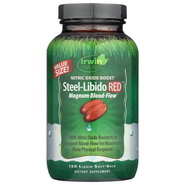 slide 1 of 1, Irwin Naturals Steel-Libido Red, 1 ct