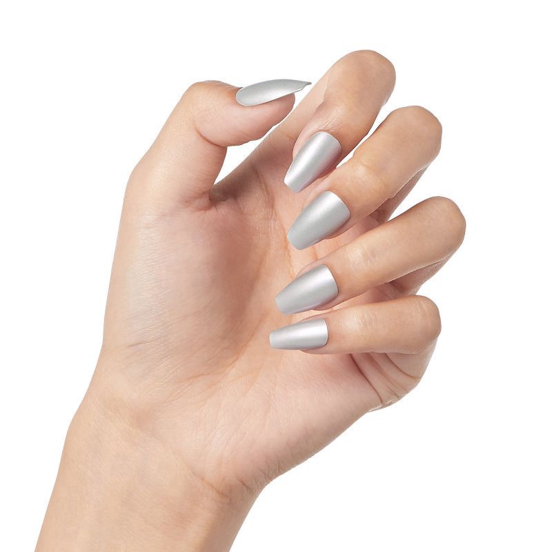 slide 6 of 7, KISS Products Gel Sculpted Fake Nails - To Sparkle - 31ct, 1 ct