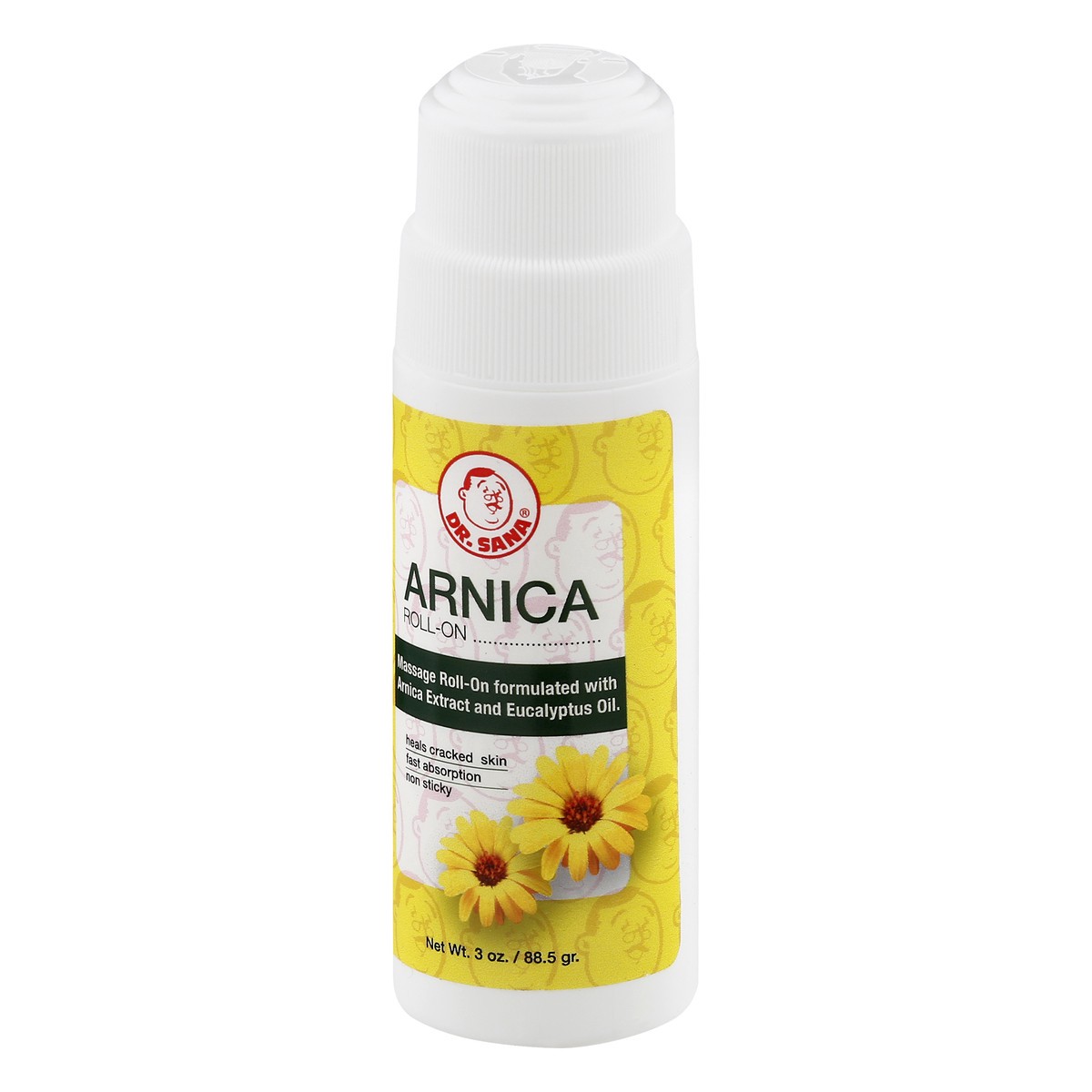 slide 10 of 11, Dr. Sana Arnica Roll-On With Eucalyptus Oil Skin Soother, 1 ct
