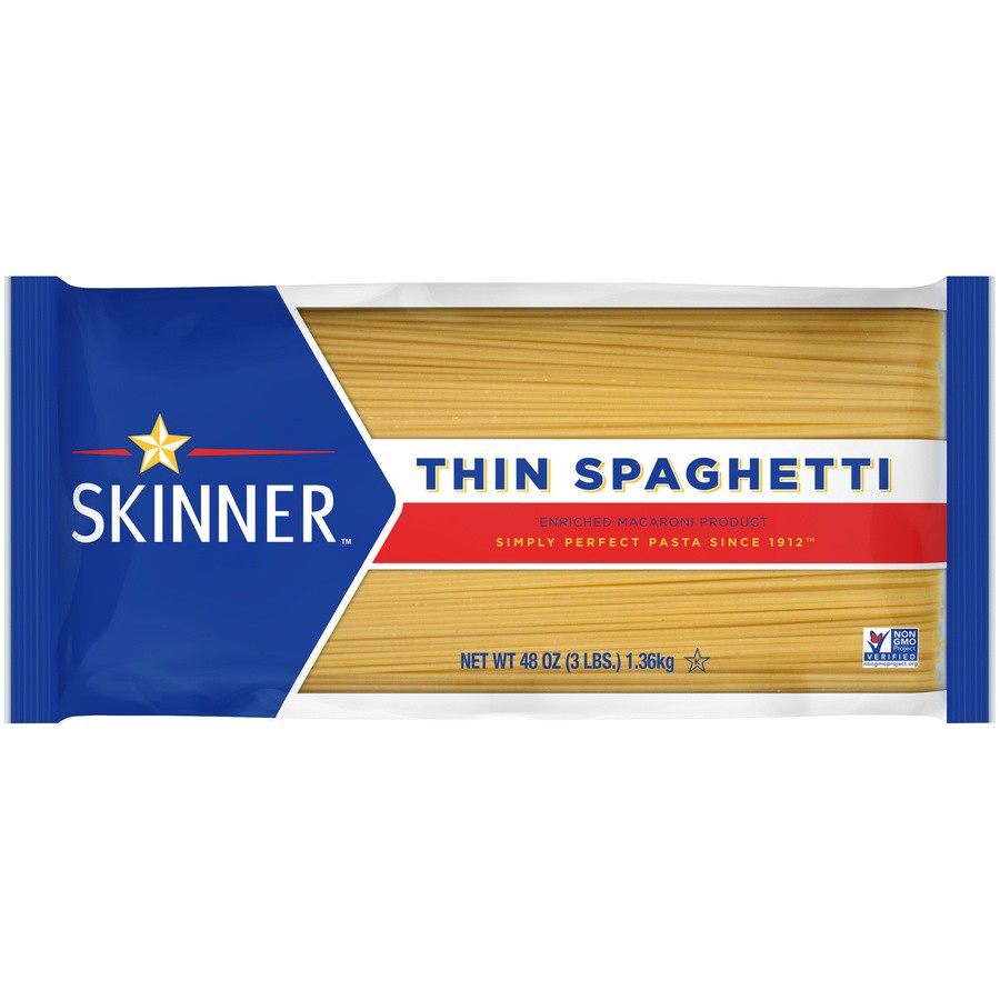 slide 1 of 3, Skinner Thin Spaghetti, 48 oz