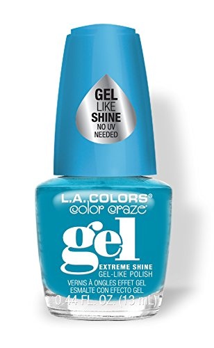 slide 1 of 1, LA Colors Color Craze Gel Shine Nail Color - Daring, 0.44 oz