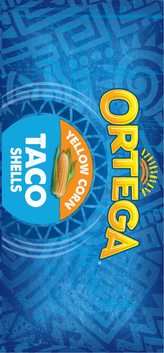 slide 4 of 13, Ortega Yellow Corn Taco Shells, 18 Count, 7.4 oz, 18 ct