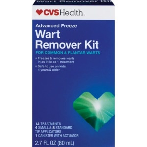 slide 1 of 1, CVS Health Advanced Freeze Wart Remover Kit, 7 ct