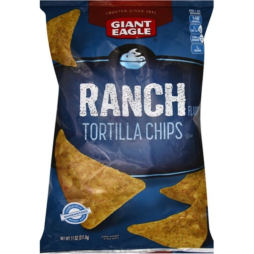 Giant Eagle Ranch Tortilla Chips 11 oz | Shipt