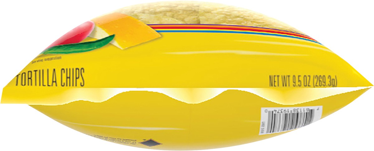 slide 6 of 7, On The Border 9.5 oz On The Border Queso Flavored Cafe Style Chips, 9.5 oz