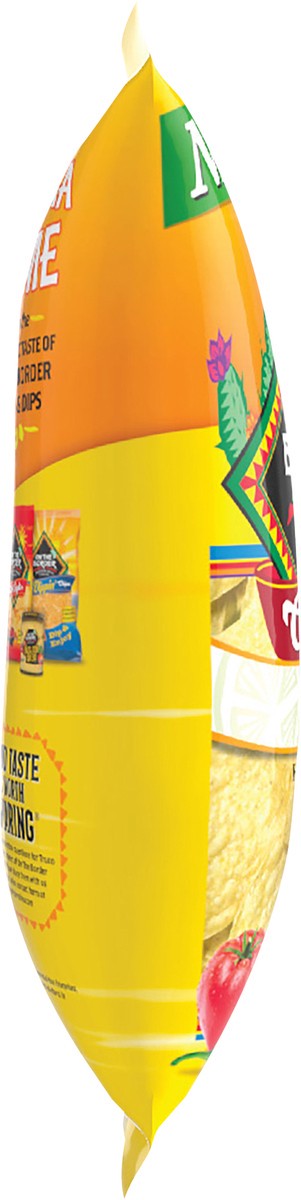 slide 5 of 7, On The Border 9.5 oz On The Border Queso Flavored Cafe Style Chips, 9.5 oz
