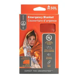 Survive Outdoors Longer Survive Outdoors Emergency Blanket - Orange