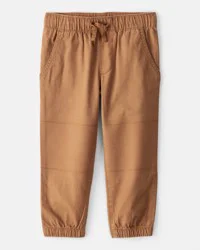 Carter's Toddler Boy Cotton Pull-On Fashion Pants - Brown - 2T