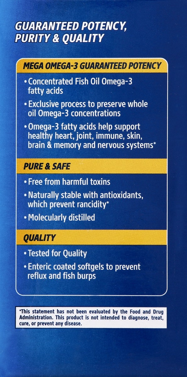 slide 3 of 5, 21st Century Alaska Wild Fish Oil Omega-3 Fatty Acids Dietary Supplement Coated Softgels, 90 ct