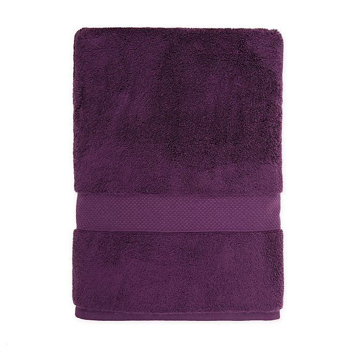 slide 1 of 9, Wamsutta Egyptian Cotton Bath Sheet - Blackberry Wine, 1 ct