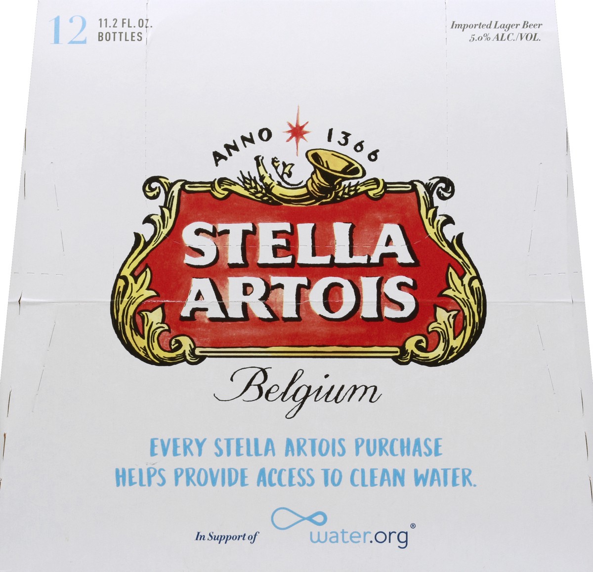 slide 1 of 5, Stella Artois Belgium Ale, 134.4 fl oz