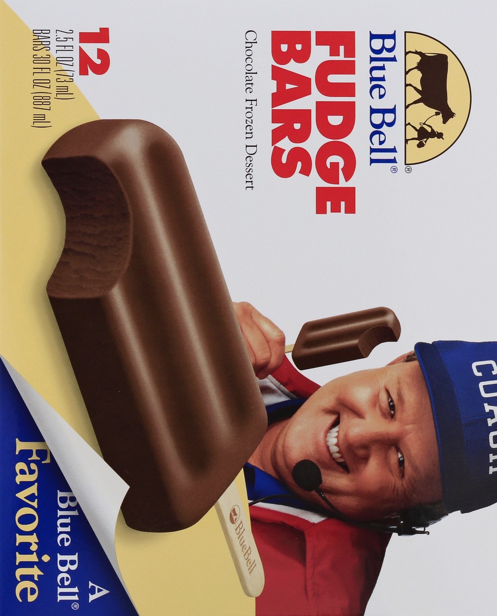 Blue Bell Fudge Bars 12 Ct Shipt