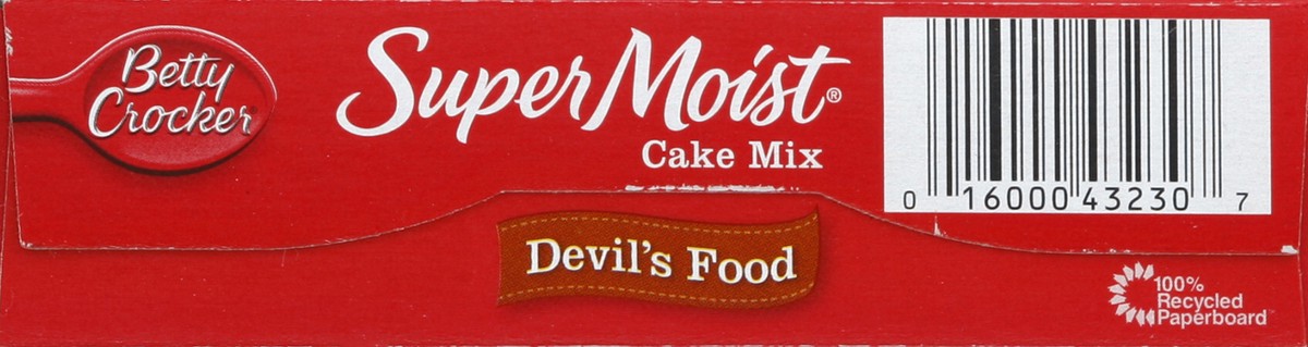 slide 4 of 6, Betty Crocker Super Moist Devil's Food Cake Mix, 18.25 oz