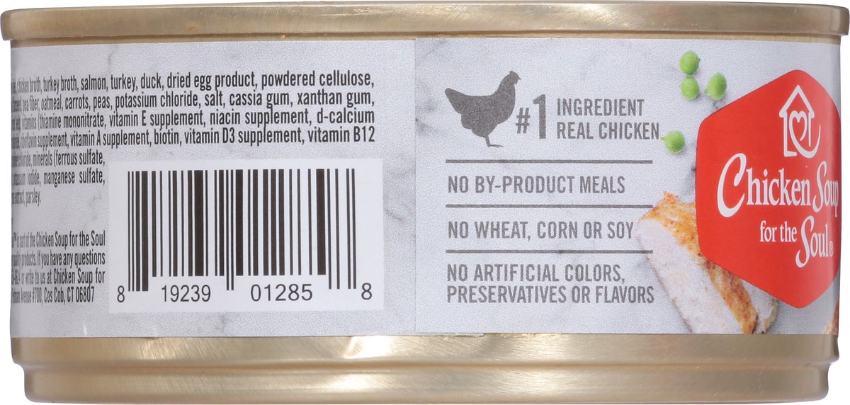 slide 14 of 15, Chicken Soup For The Soul Classic Pate Indoor Chicken & Salmon Recipe Cat Food 5.5 oz, 5.5 oz