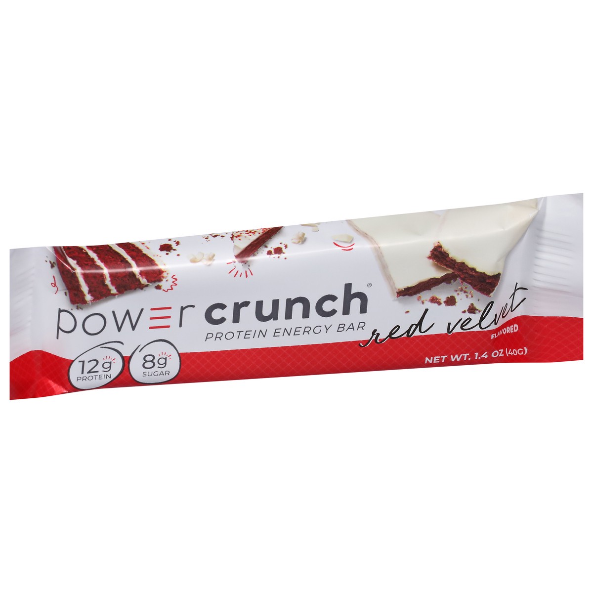 slide 2 of 9, Power Crunch Red Velvet Protein Energy Bar, 1.4 oz