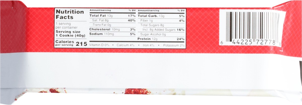 slide 5 of 9, Power Crunch Red Velvet Protein Energy Bar, 1.4 oz