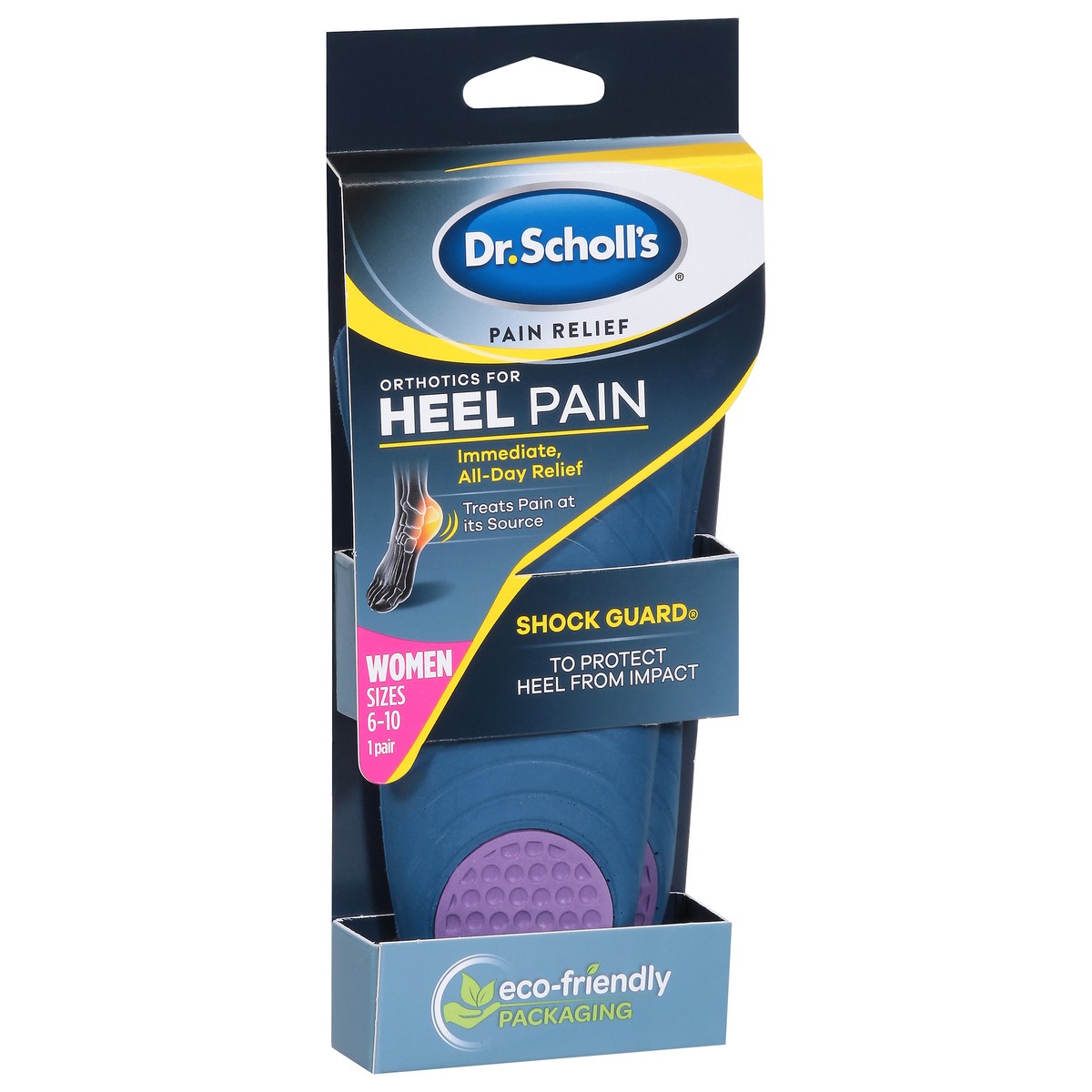 slide 2 of 9, Dr. Scholl's Pain Relief Orthotics Heel, 1 ct