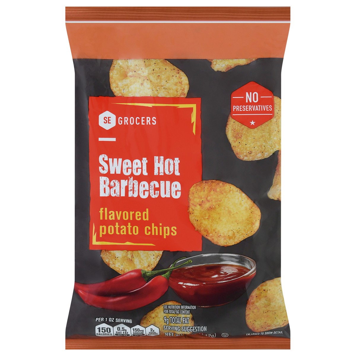 slide 10 of 14, SE Grocers Prestige Sweet Heat Bbq, 5 oz