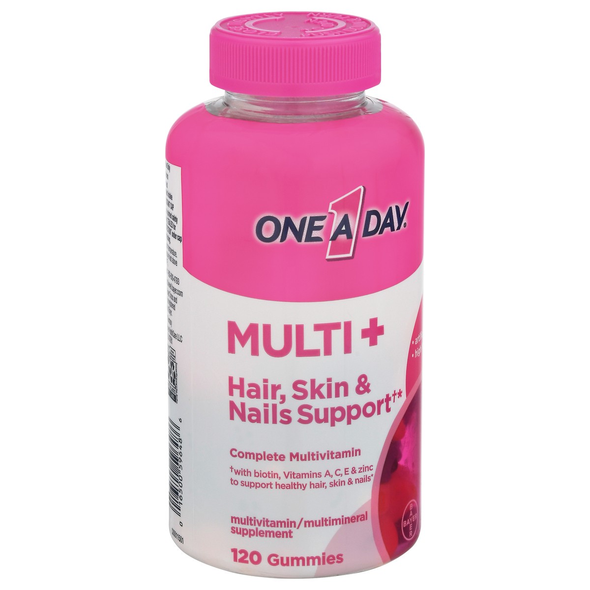 slide 2 of 9, One A Day Multi + Complete Multivitamin 120 Gummies, 120 ct