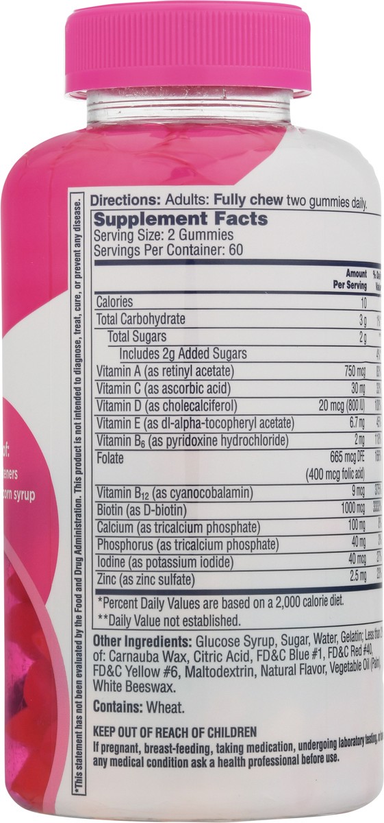 slide 4 of 9, One A Day Multi + Complete Multivitamin 120 Gummies, 120 ct