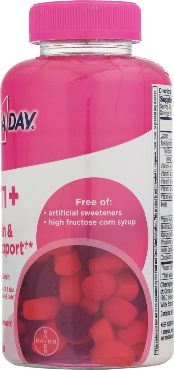 slide 9 of 9, One A Day Multi + Complete Multivitamin 120 Gummies, 120 ct