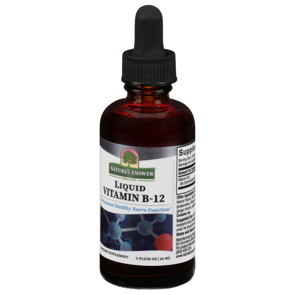 slide 3 of 9, Nature's Answer Liquid Vitamin B12, 2 fl oz