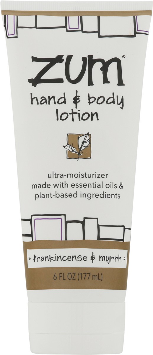 slide 4 of 9, Zum Frankincense & Myrrh Hand & Body Lotion 6 fl oz, 6 fl oz