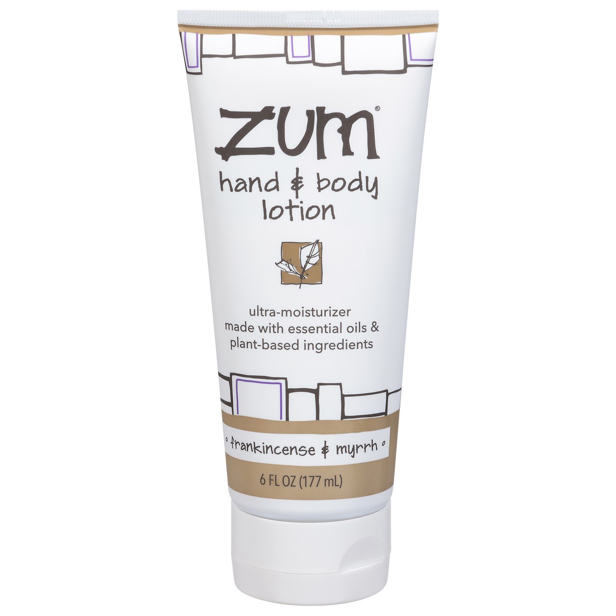 slide 1 of 9, Zum Frankincense & Myrrh Hand & Body Lotion 6 fl oz, 6 fl oz