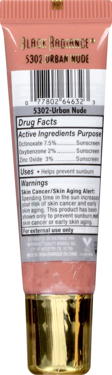 slide 6 of 9, Black Radiance Perfect Tone SPF 15 Urban Nude 5302 Lip Gloss 0.4 oz, 0.40 oz