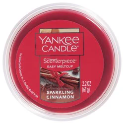 Yankee Candle Scenterpiece Sparkling Cinnamon Easy Meltcup 2.2 oz