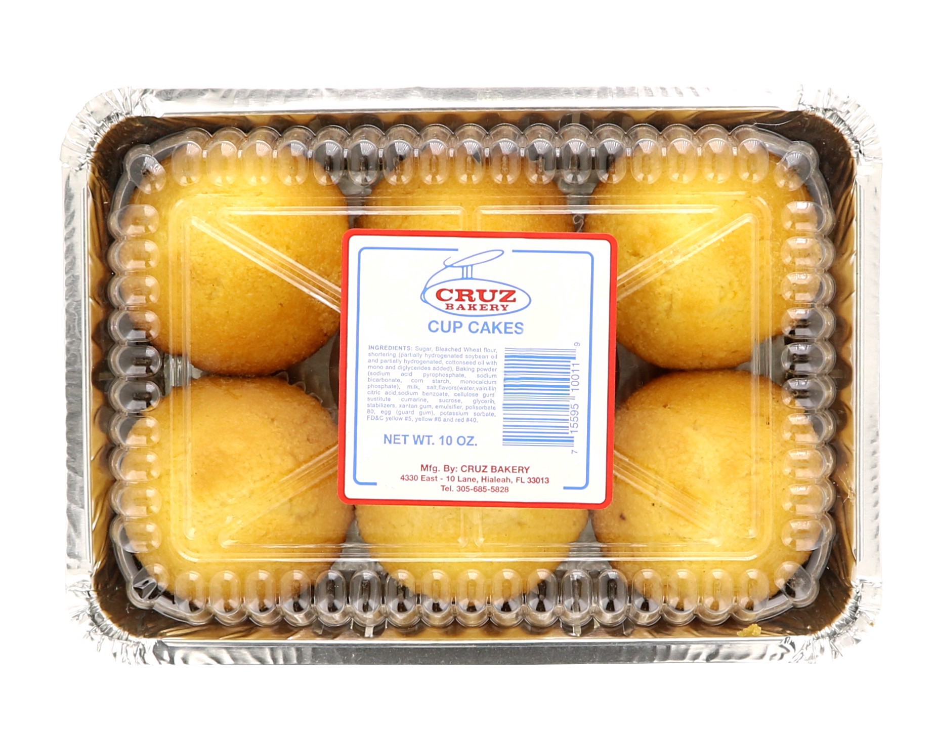 slide 1 of 1, Cruz Bakery Cup Cakes, 1 ct