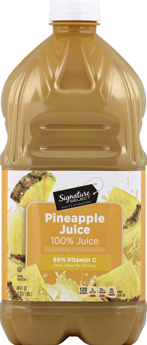 slide 2 of 4, Signature Select 100% Juice - 64 oz, 64 oz