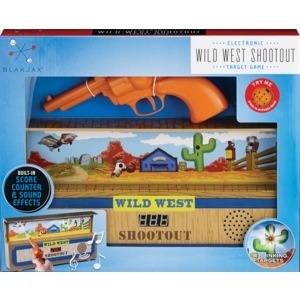 slide 1 of 1, Blakjax Electronic Wild West Shootout Target Game, 1 ct