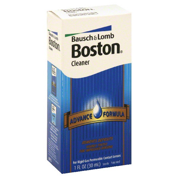 slide 1 of 1, Bausch + Lomb Bausch Lomb Boston Advance Cleaner Contact Lens, 1 oz
