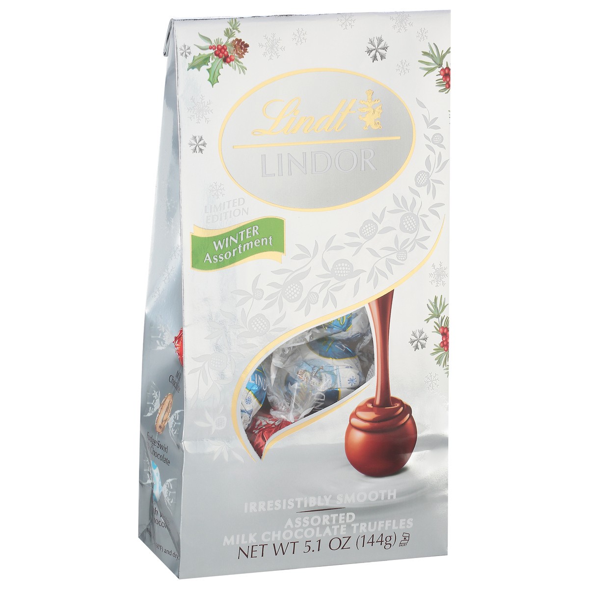 slide 6 of 9, Lindt Assorted Milk Chocolate Truffles 5.1 oz, 5.1 oz