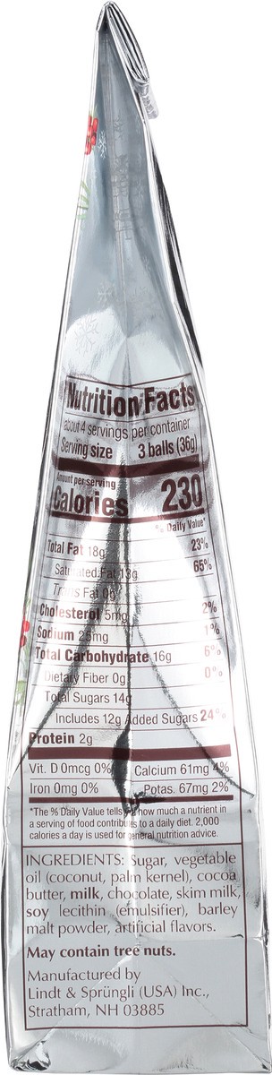 slide 5 of 9, Lindt Assorted Milk Chocolate Truffles 5.1 oz, 5.1 oz