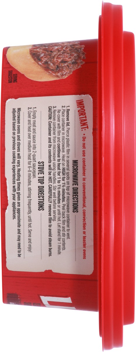 slide 8 of 9, Lloyd's Barbeque Company LLOYD'S Seasoned and Shredded Beef in Original BBQ Sauce, 15 oz