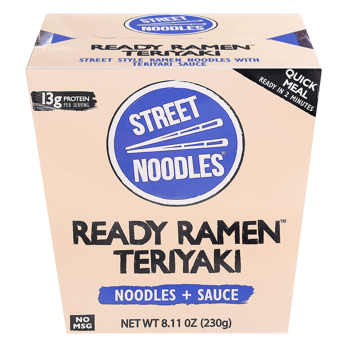 slide 1 of 9, Street Noodles Teriyaki Ramen Noodles, 8.29 oz