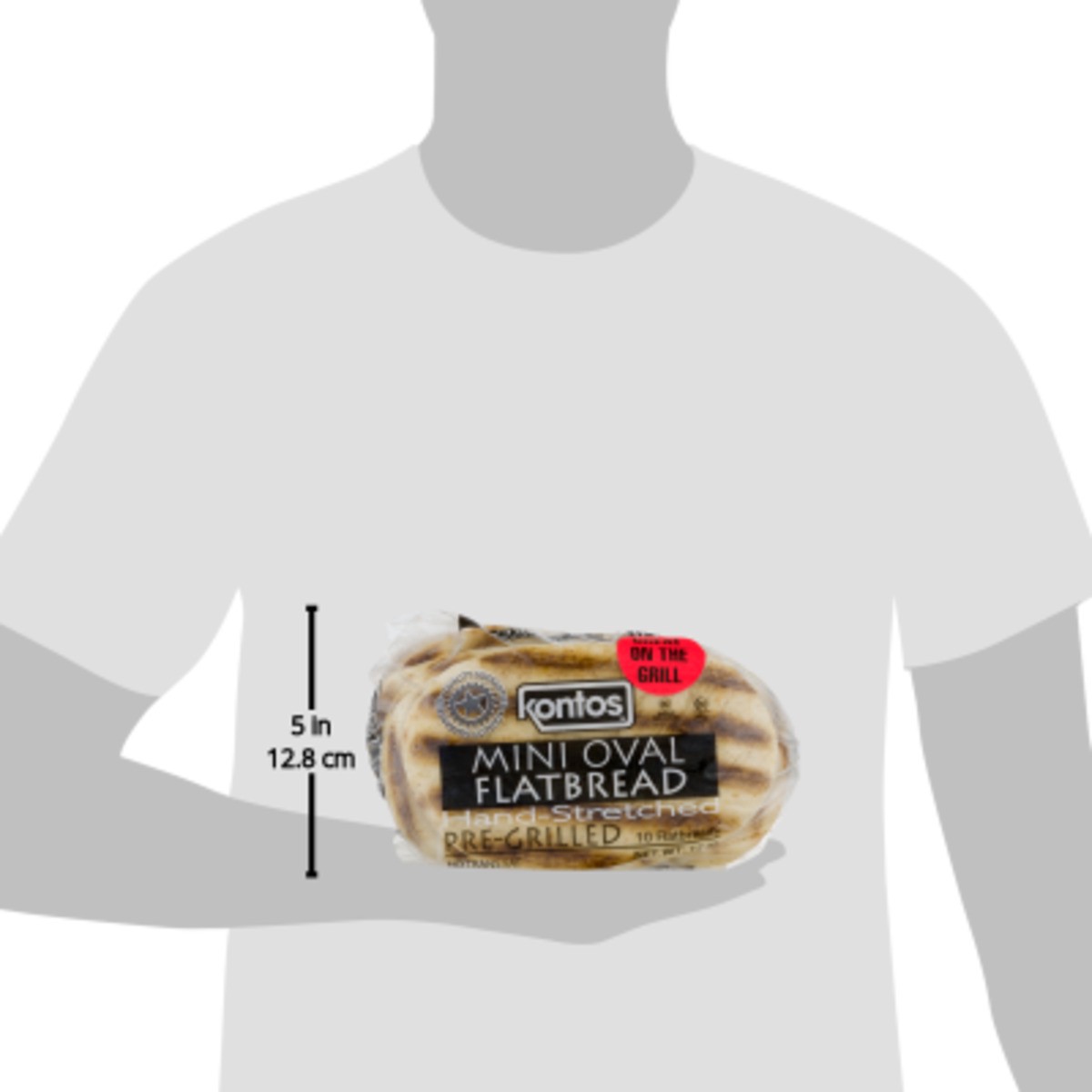 slide 4 of 9, Kontos Pregrilled Mini Oval, 10 ct