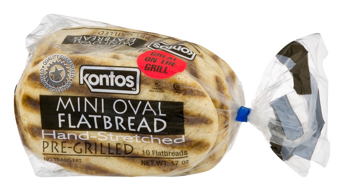 slide 8 of 9, Kontos Pregrilled Mini Oval, 10 ct