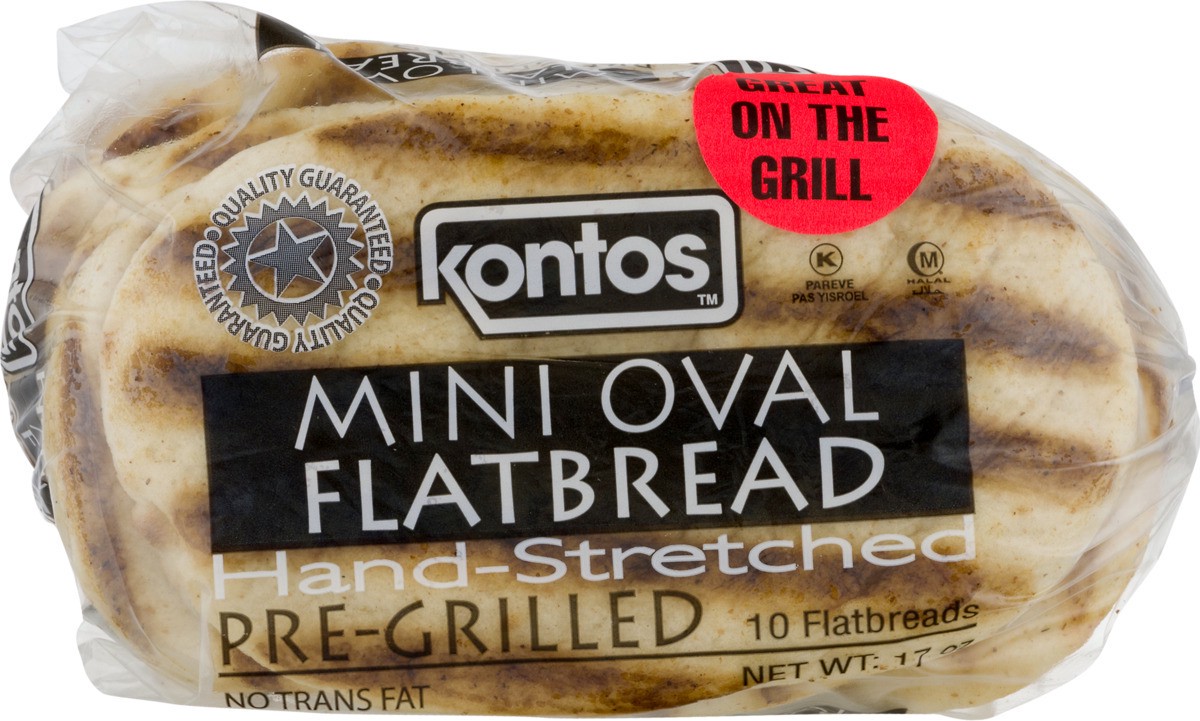 slide 3 of 9, Kontos Pregrilled Mini Oval, 10 ct