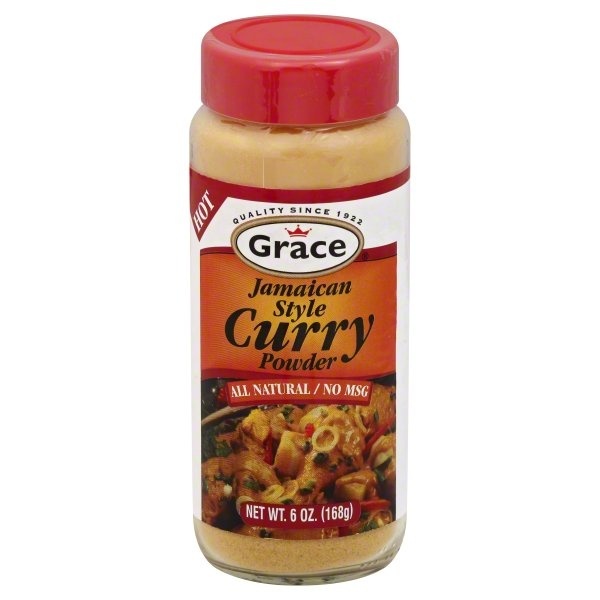 slide 1 of 2, Grace Hot Curry Powder, 6 oz