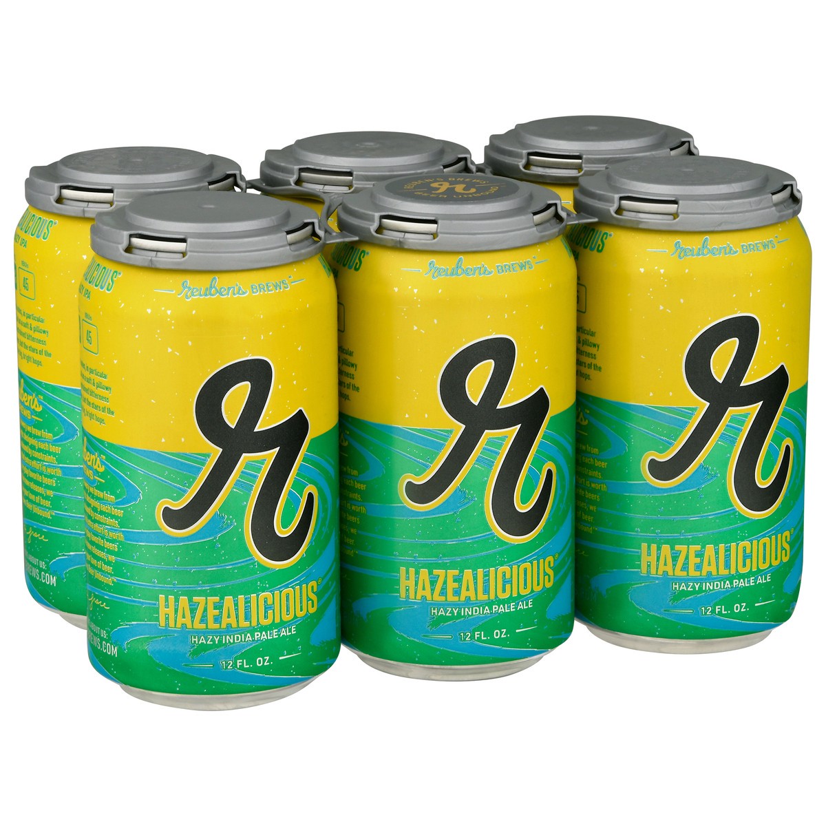 slide 6 of 8, Reuben's Brews Hazealicious Beer 6 ea, 6 ct