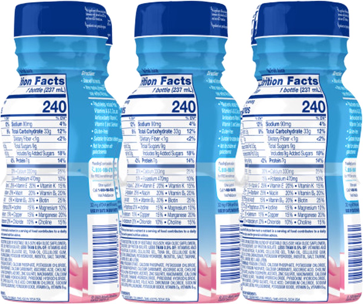 slide 5 of 6, PediaSure Grow & Gain Strawberry Shake 6 - 8 fl oz Bottles, 6 ct; 8 fl oz