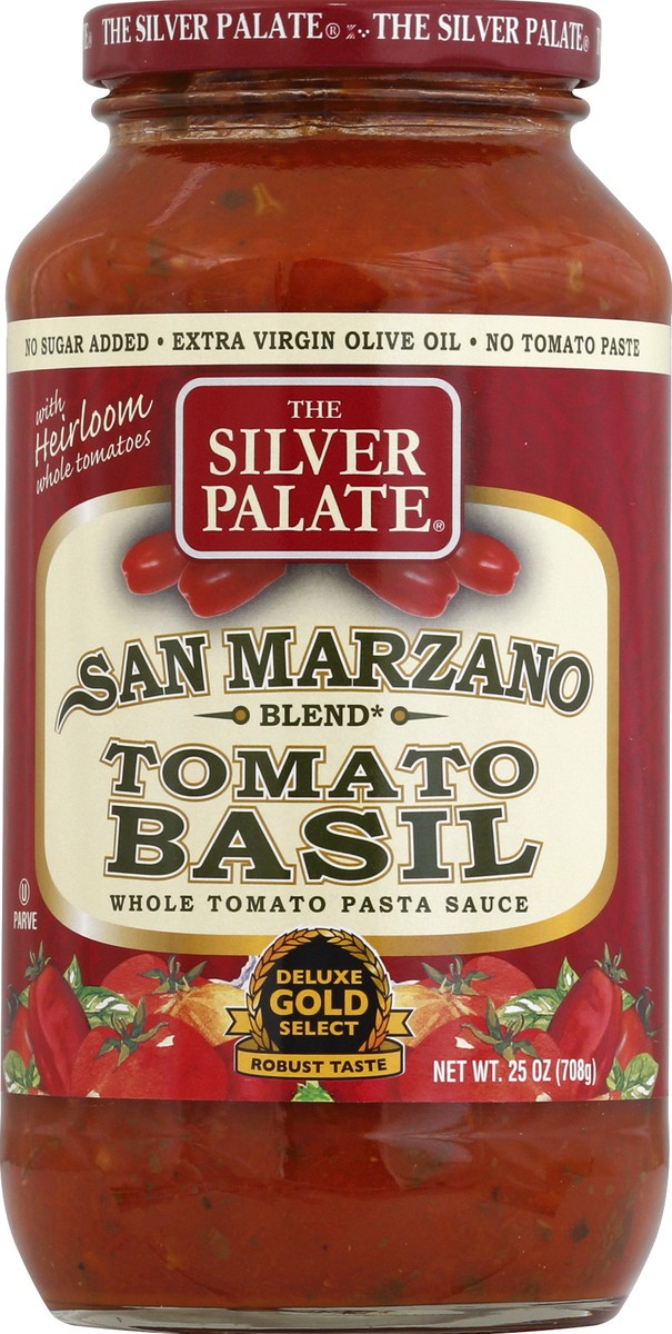 slide 2 of 2, The Silver Palate San Marzano Blend Tomato Basil Sauce, 25 oz