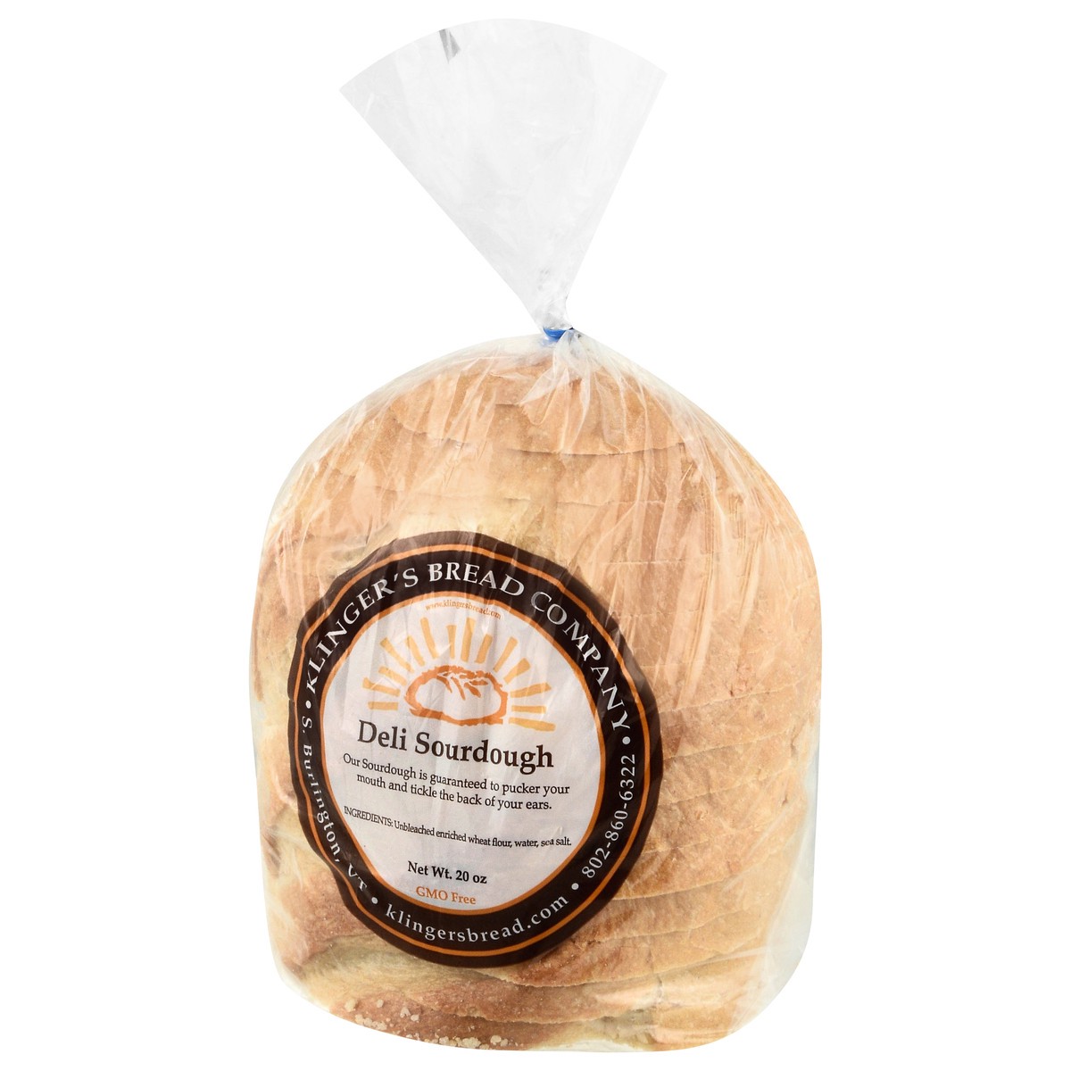 slide 4 of 4, Klinger's Sourdough Bread - 20 OZ, 20 oz