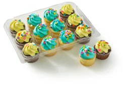 Bakery Fresh Spring Mini Cupcakes
